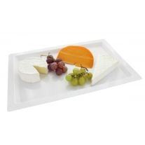 Petite assiette carton blanc contour Or, vaisselle jetable - Badaboum