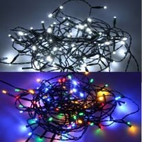 Guirlande solaire extérieur pour jardin 100 LED, deco Noel - Badaboum