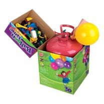 Bouteille Gaz Hélium pour 50 Ballons gonflables, Bonbonne de 0,42m3 -  Grande Bouteille Jetable, ballon pour Anniversaire, Mariage et Fête -  Livraison