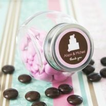 Mini Pot en Verre Style Confiseur