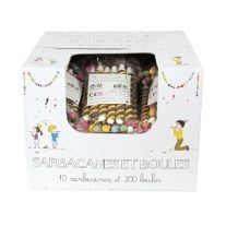 Kit cotillons pas cher 10 personnes, decoration mariage - Badaboum