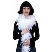 boas de plumes de 2 mètres or argent avec fil écharpe en plumes blanches  pour l'artisanat robes de soirée de mariage jupe châle décoratif-11g argent  orange, 2 mètres : : Cuisine et