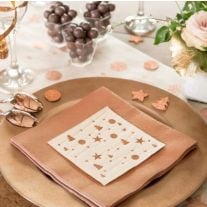 Centre de table lettre Joyeux Anniversaire rose gold REF/7590