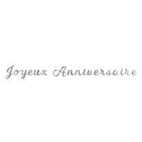 Guirlande Joyeux Anniversaire Multicolore 185 cm - decoration pas cher -  Badaboum