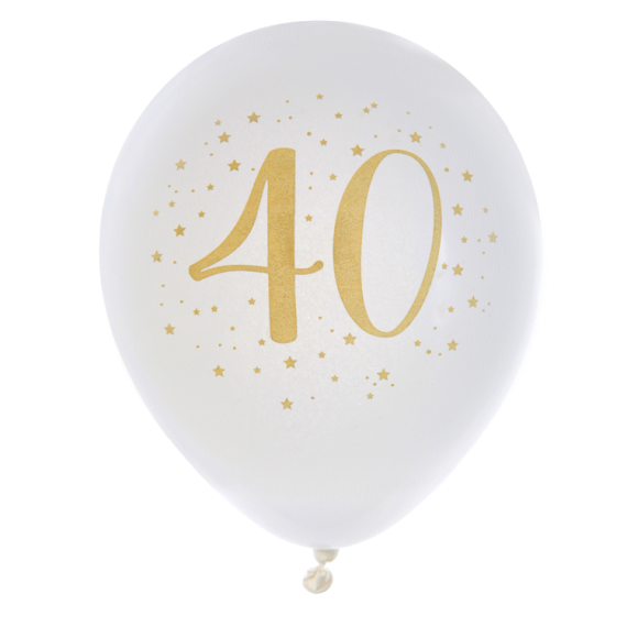 Ballons anniversaire 40 ans - Article de fête