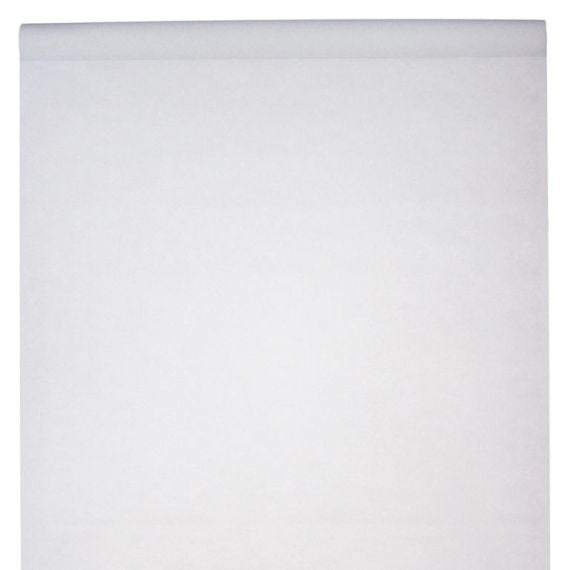 Nappe Blanche en Soft - Aspect Tissu - Rouleau 25 m 