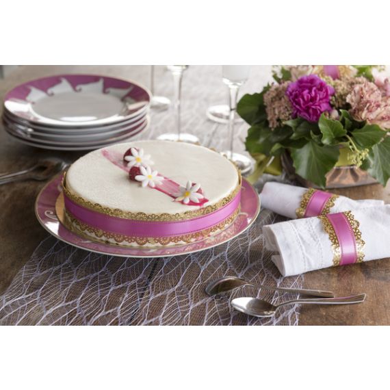Ruban Dentelle Décoratif 3 Cm X 45 M - 19 Coloris Au Choix, Idéal Pour DIY, Mariage, Scrapbooking Et Décoration