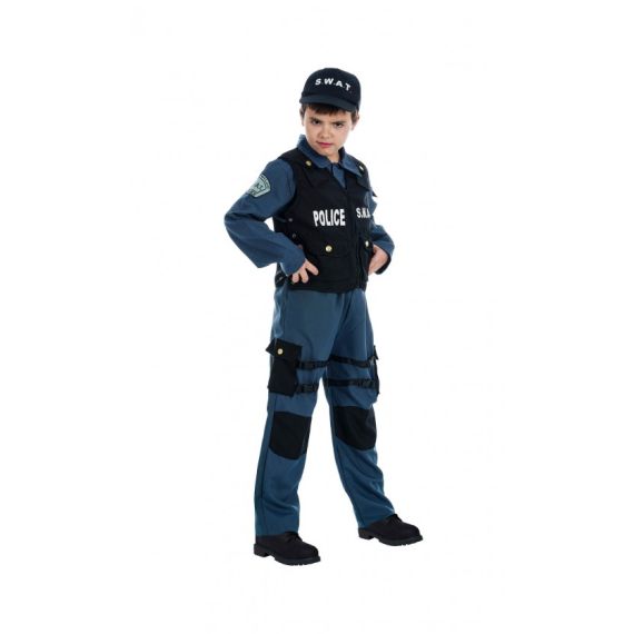 Costume Policier pour enfant de 7 à 9 ans REF/44109