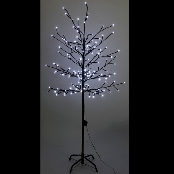 Arbre de noel lumineux 160 LED Blanc, deco noel - Badaboum