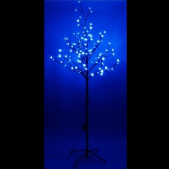 Guirlande lumineuse a pile papillon 10 LED Bleu, decoration noel - Badaboum