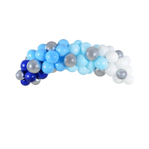 Arche de ballons Bleue pas cher pour Mariage - Badaboum