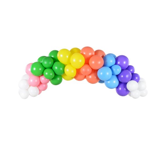 Ballon gonflable Multicolore 30cm x 50 pièces, Ballons pas cher