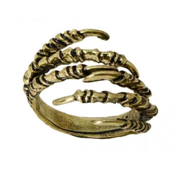 Bague discount main squelette