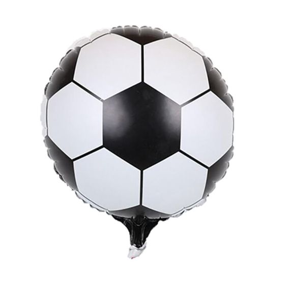 Ballon Aluminium Ballon de Foot 38 cm - accessoire anniversaire pas cher -  Badaboum