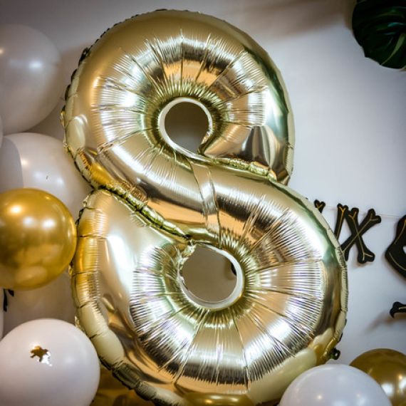 Ballons en chiffre géants pour décorer votre événement