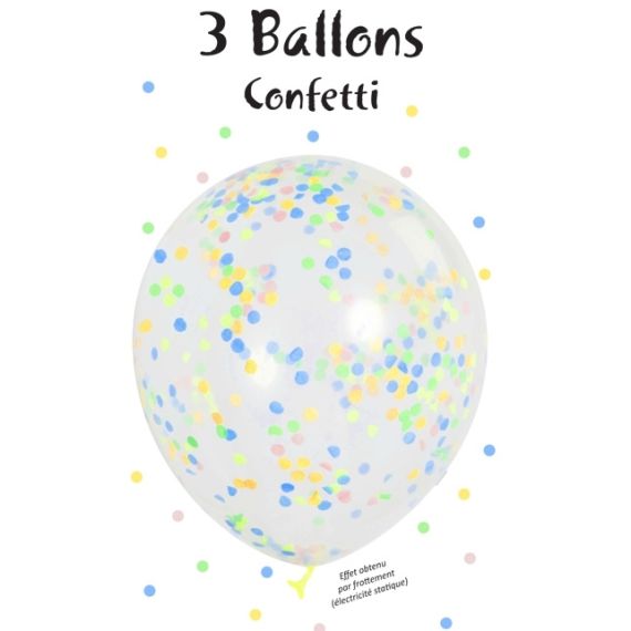 Sachet 100 ballons Bleu ciel 26cm