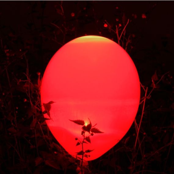 Ballon Lumineux Rouge - ballon LED Clignotante - Badaboum