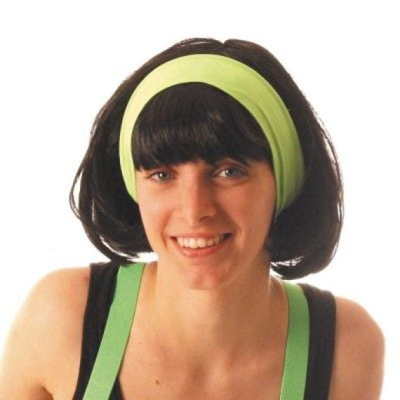 Bandeau Vert Fluo - accessoire pour deguisement pas cher - Badaboum