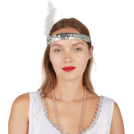 Nœud Papillon à Sequins - Argent - Jour de Fête - Accessoires - Carnaval