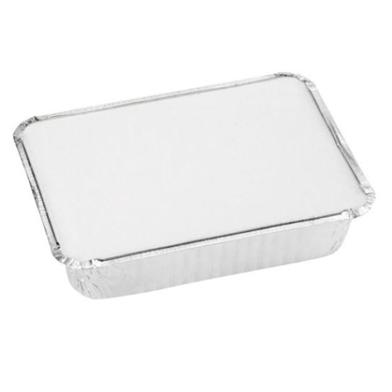 Barquette aluminium avec couvercle barquette alimentaire jetable 25 pcs  1400ml rond plateau et 8 pcs 100ml moules à tartes oeuf po - Cdiscount  Maison