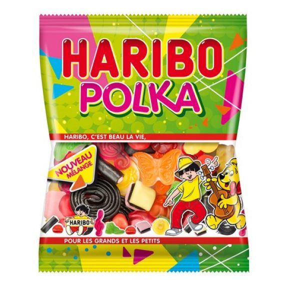 Bonbons pas cher Haribo Polka pas cher - Badaboum