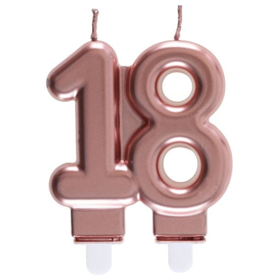 Ballon Anniversaire 40 ans Rose Gold - Decoration de Fête - Badaboum