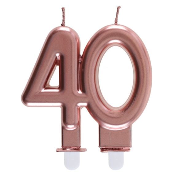 Serviettes en papier Anniversaire 40 ans OR - Deco Anniversaire 40 ans -  Badaboum