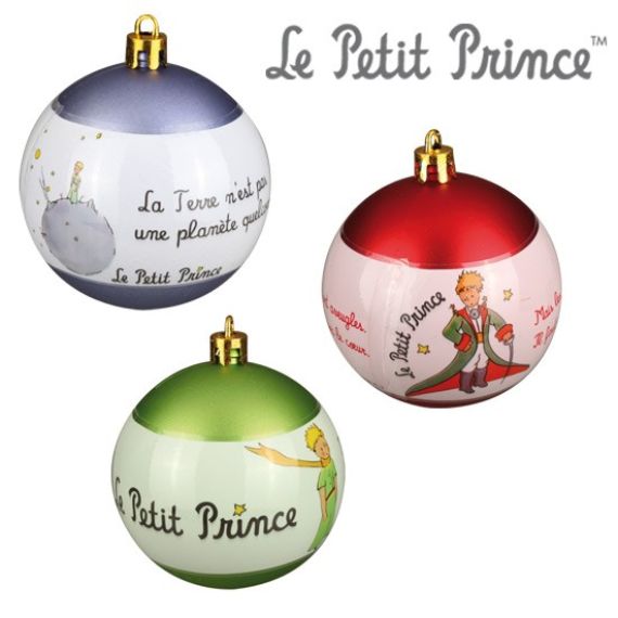 Boule de noel Petit Prince x 3 pièces, Boules de noel originales - Badaboum