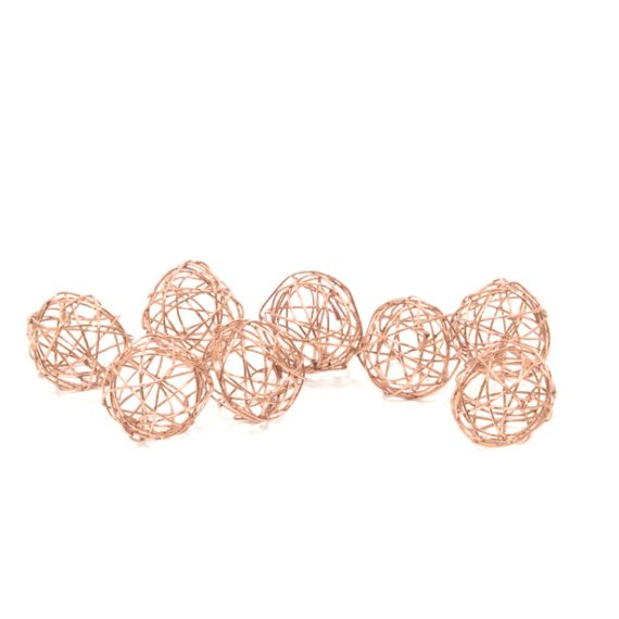 Ballon Rose Gold- Chromé -Lot de 10 – La Boite à Dragées