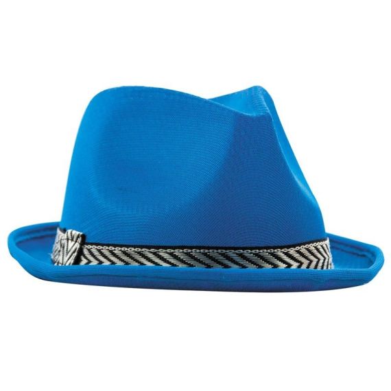 Chapeau Borsalino Polyester Turquoise - Badaboum