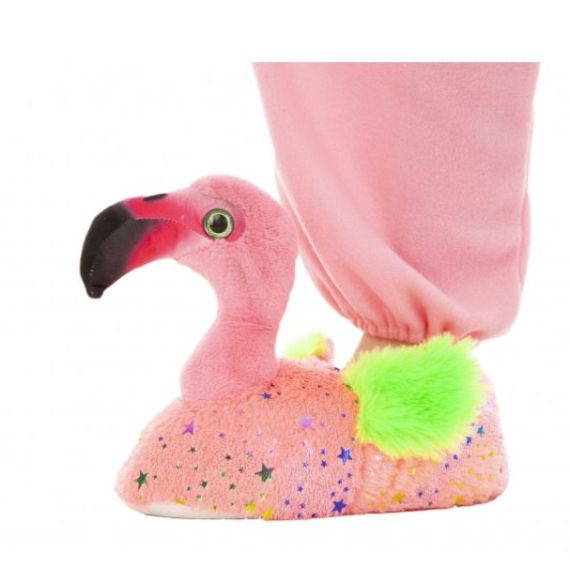 Chausson discount flamant rose