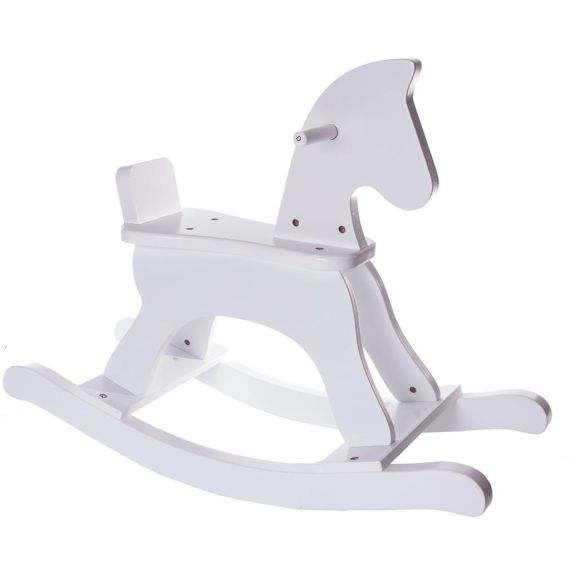 Cheval a bascule hot sale rose pas cher