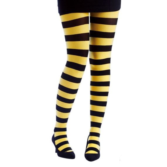 Collant shop opaque jaune