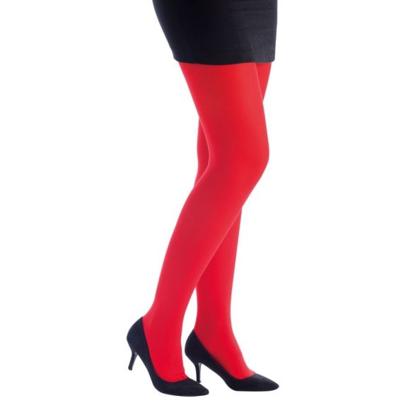 Collant rouge 2025 opaque
