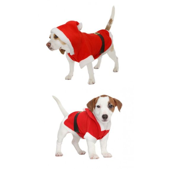 Déguisement Noël pour Chien M - Costume animal pas cher 