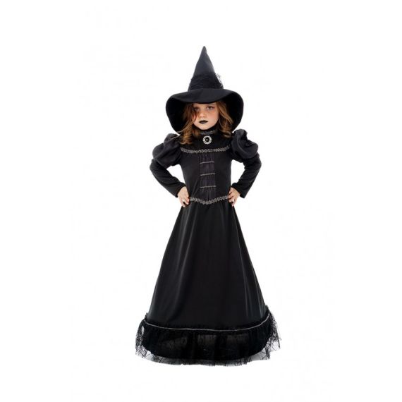 Deguisement sorciere Noire 152 cm Costume fille pas cher Badaboum