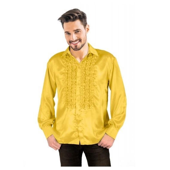 Chemise dorée homme 2025