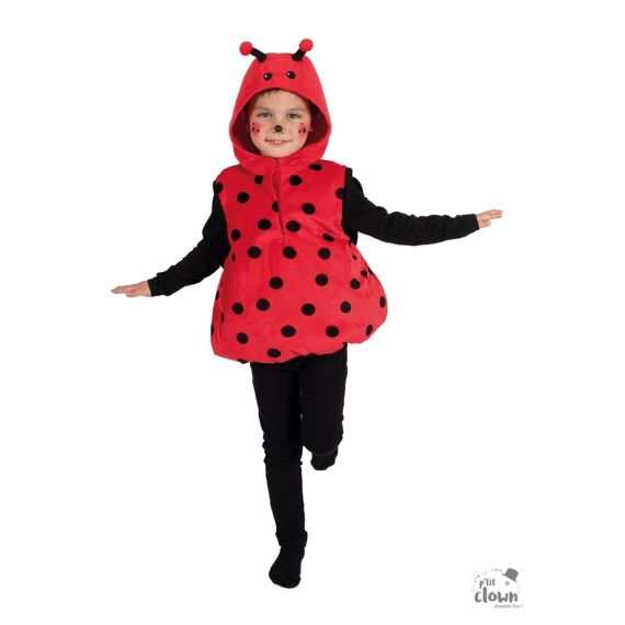 Déguisement Enfant Coccinelle 3/4 Ans, costume pas cher - Badaboum