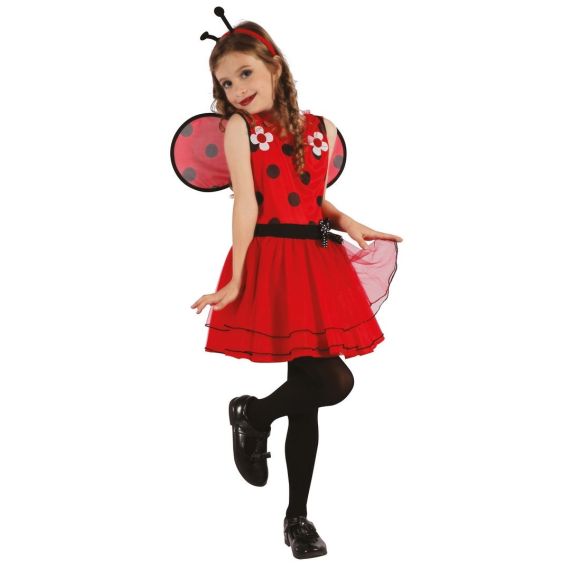 Déguisement Enfant Coccinelle 3/4 Ans, costume pas cher - Badaboum