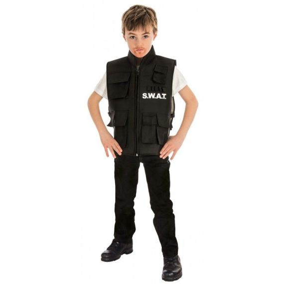 Gilet SWAT enfant – Déguisements cadeaux pas chers, Boutique Arlequin