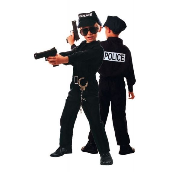 Costume d'halloween fonctionnaire de police Rubie's pour enfants