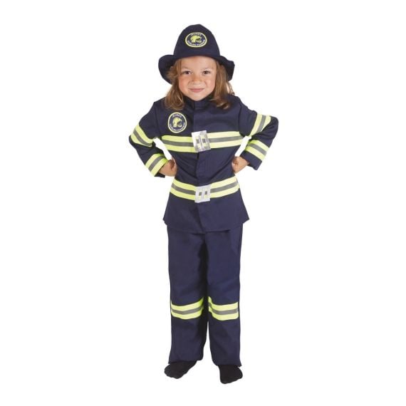 Veste sales pompier enfant