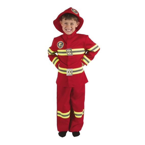 Costume De Pompier Pour Enfants - Lot De 12 Gilets + 12 Chapeaux - Jeu De Rôle, Fête D'anniversaire, Halloween - 6
