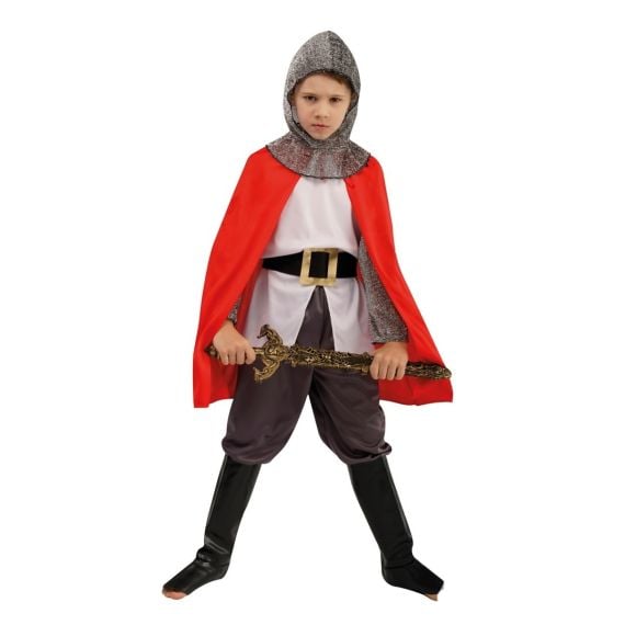 Deguisement Garcon Chevalier Rouge 10 12 ans costume pas cher Badaboum