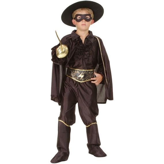 Déguisement Garçon Zorro 7/9 Ans, Déguisement enfant pas cher - Badaboum