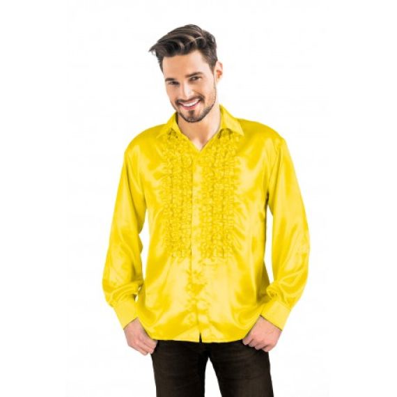 Chemise store satin homme