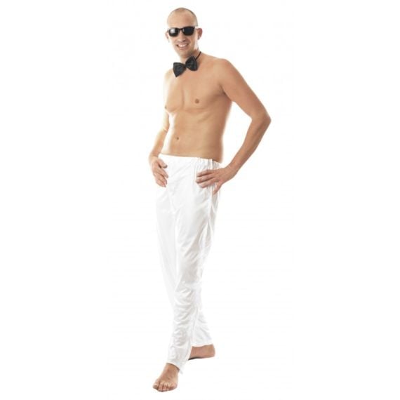 Pantalon Disco Homme Blanc , deguisement pas cher - Badaboum