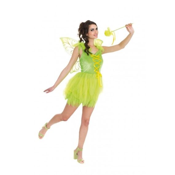 Déguisement Disco girl green enfant