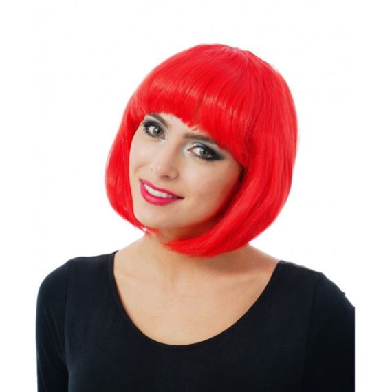 Perruque Carre Rouge accessoire deguisement pas cher Badaboum