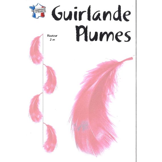 Guirlande de plumes